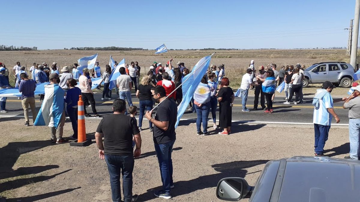 El límite interprovincial con La Pampa, otra vez centro del reclamo por la libre circulación