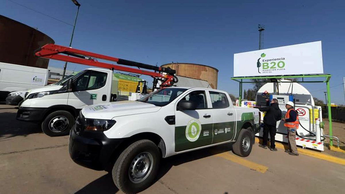 La Provincia inició el recambio de unidades de distintas reparticiones al uso del etanol al 20%.