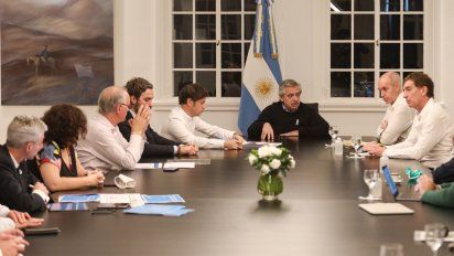 Alberto Fernández se reunió con Kicillof y Rodríguez Larreta