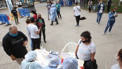 Este jueves seguirán los testeos para Covid-19 en Plaza Roca