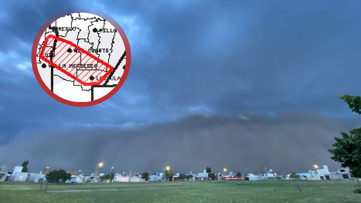 aviso a corto plazo tormenta