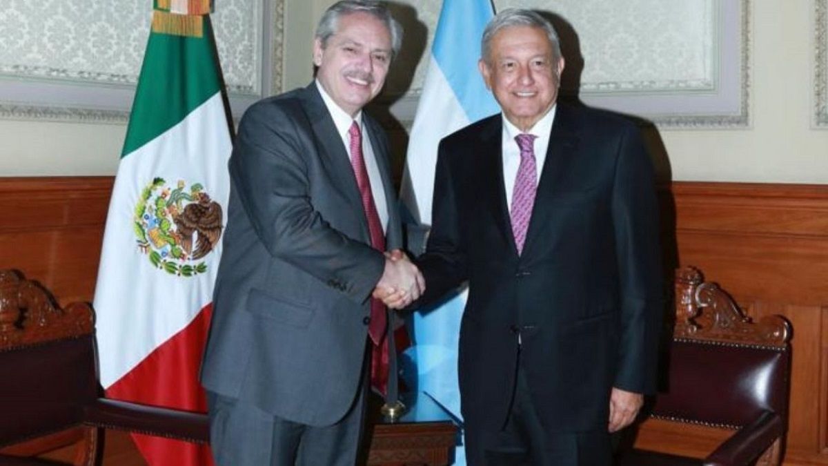 Alberto Fernández realizó su primera visita oficial a México en febrero de 2021.