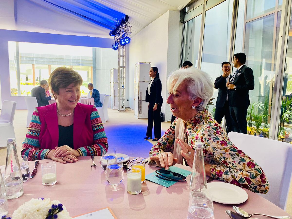 Dos mujeres fuertes: la actual presidenta del FMI