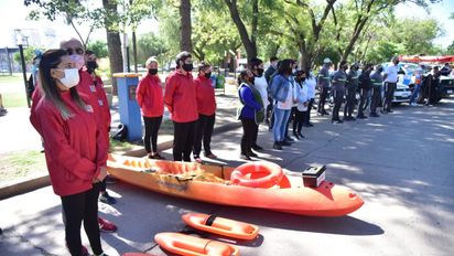 Con fuerzas de seguridad, se puso en marcha el