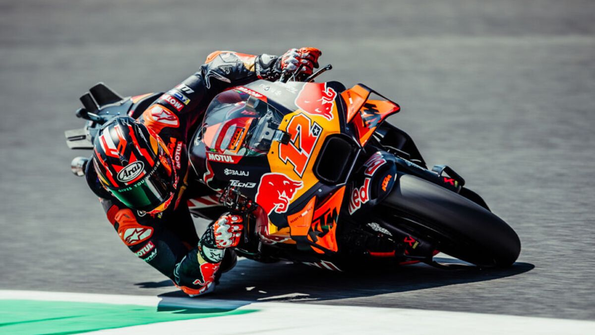 Maverick Viñales logró superar a los tres mejores pilotos de Ducati en el primer día del Gran Premio de Italia en MotoGP