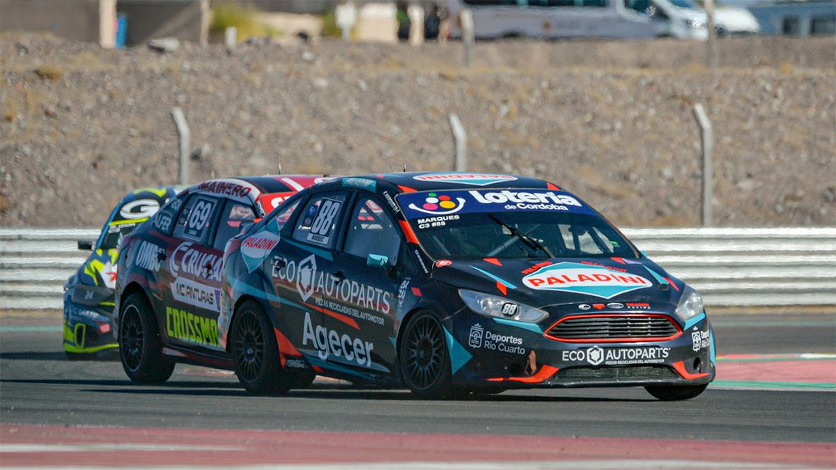 El riocuartense Facundo Marques estará buscando su primer triunfo en la Clase 3 del TN-Apat en La Plata