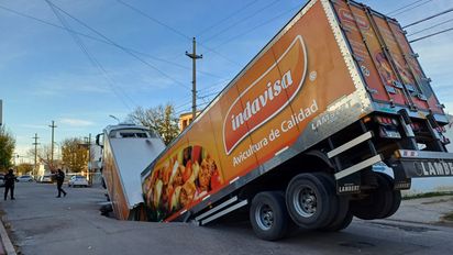 El Municipio intimará a la empresa Indavisa por los daños ocasionados en la vía pública