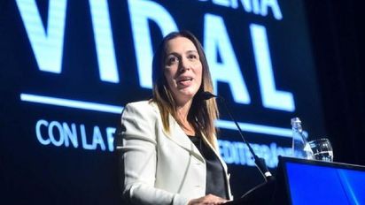 Vidal admitió que la Economía no se arregla en 4 años y pidió parar