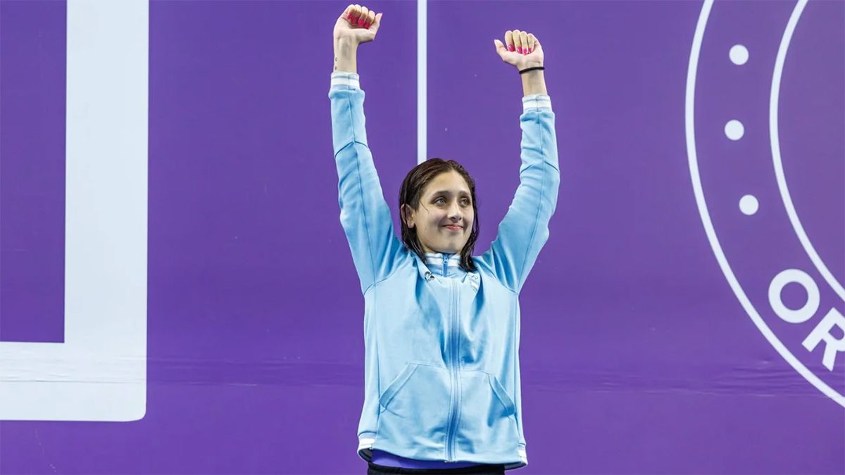 Agostina Hein se consagró Campeona Mundial en 400 metros combinados y rompió el récord sudamericano que tenía Georgina Bardach.