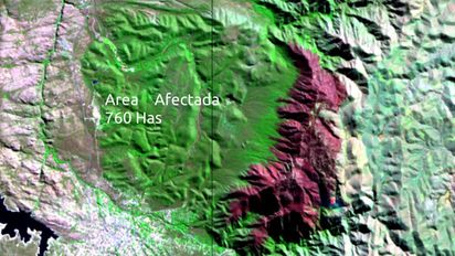 Se reactiva el alerta por incendios: ya se perdieron 760 hectáreas de monte