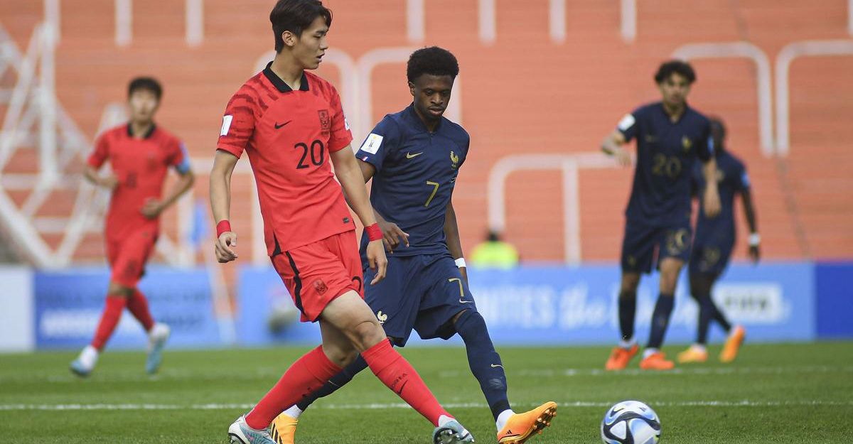 Corea del Sur le ganó a Francia 2 a 1 en Mendoza y dio el batacazo del día