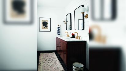 Ideas económicas para cambiar por completo el look de tu baño
