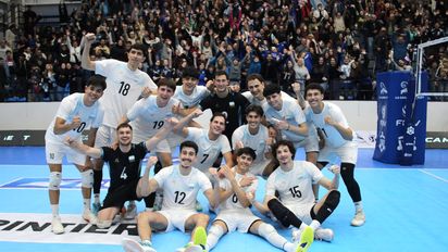 Con Matías Giraudo, Argentina cierra su preparación para la VNL