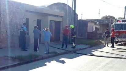 Importantes daños en un incendio