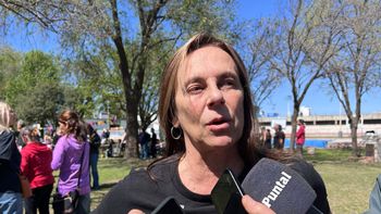La funcionaria Montero habló ayer del recorte en discapacidad.
