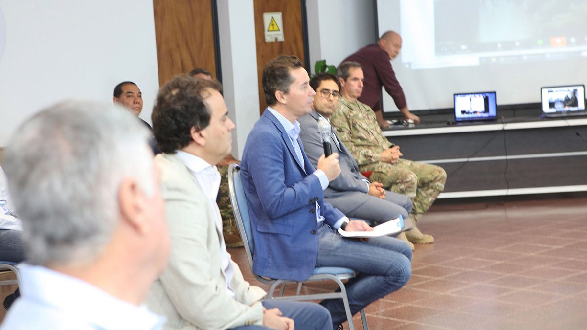 El vicegobernador Calvo inauguró el Centro de Operaciones de Emergencia de Río Cuarto.