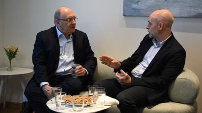 Rodríguez Larreta se reunió con los arquitectos políticos y económicos del plan israelí de los '80