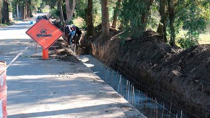 Etapa final de la obra de acceso a Villa El Chacay y Las Albahacas