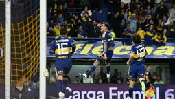 Boca le ganó 3 a 0 a Unión en la Bombonera