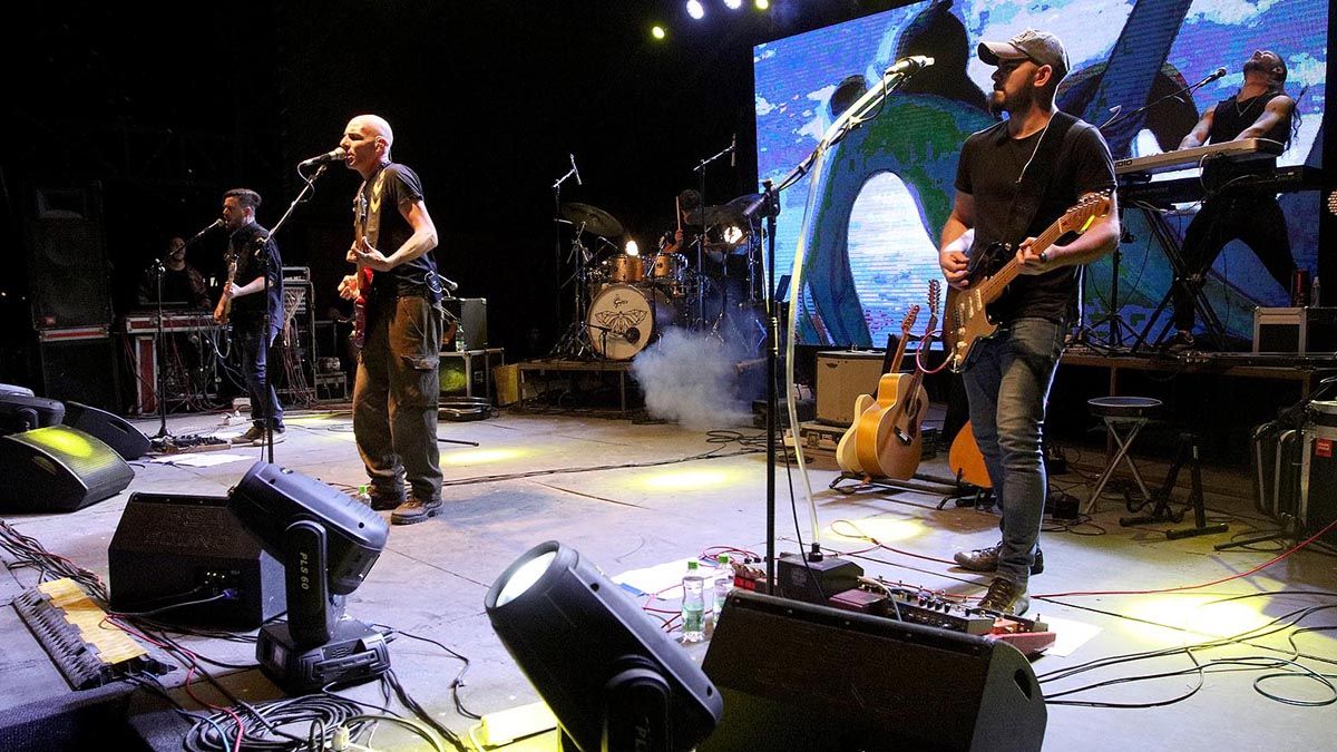 Anfiteatro Rock en el Parque Sarmiento.