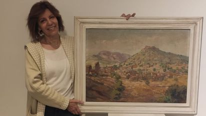 El Museo Bonfiglioli recibió una pintura del artista villamariense Domingo José Martínez