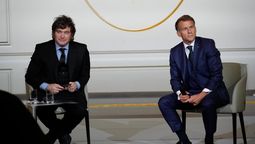 El presidente Javier Milei en la visita a Paris, para el Argentina Week, donde participó con gobernadores y empresarios.