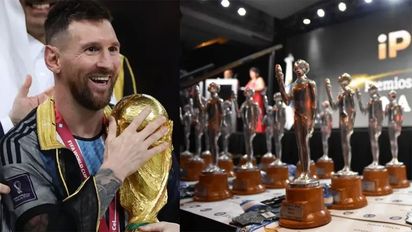 Messi se llevó el Olimpia de Oro en la gran fiesta del deporte argentino