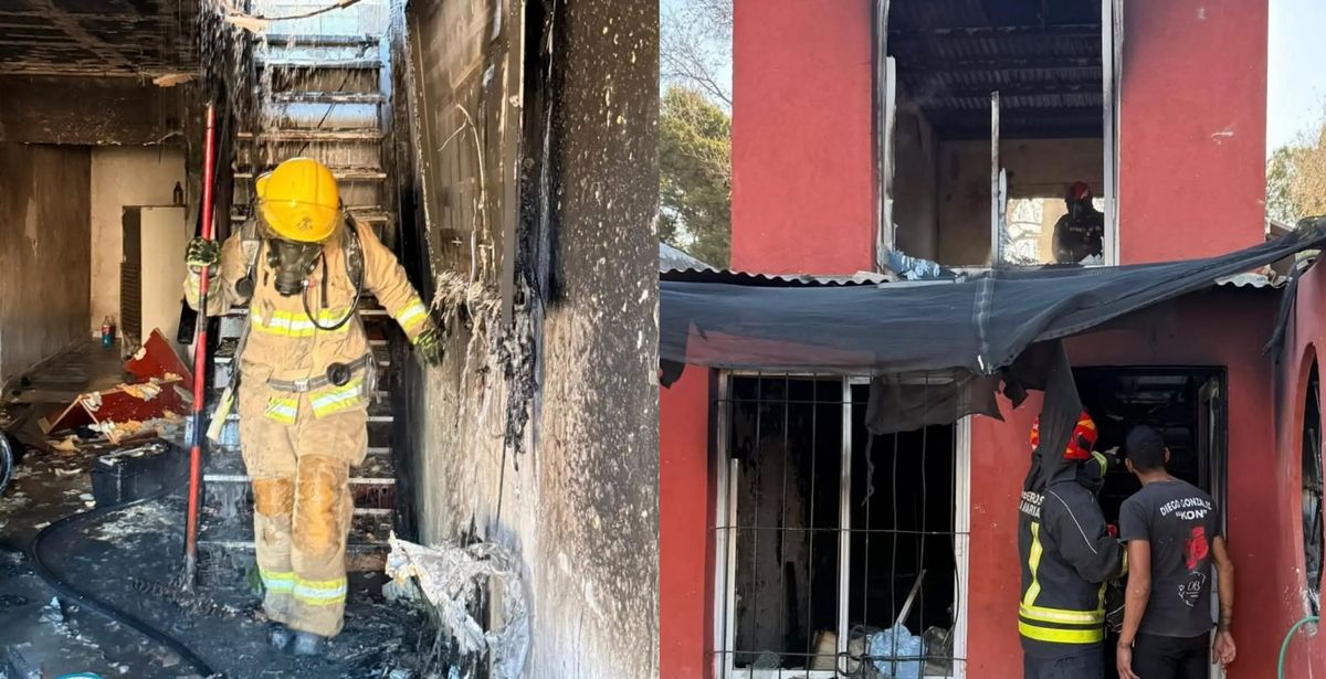 Fotos: gentileza Bomberos Voluntario Villa Maria
