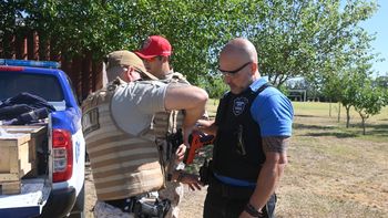 Agentes de la Guardia Local se capacitaron en el uso de armas menos letales