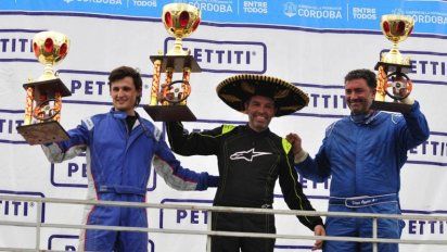 Festejos de Gastaldi, Vendrame, Cravero, Garbiglia, Rovera y Martínez