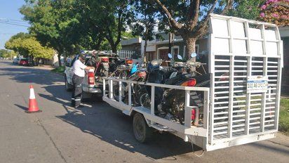 Por distintas infracciones, retuvieron 159 vehículos durante el fin de semana