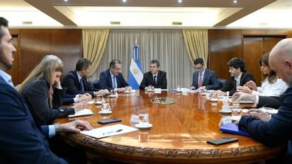 Massa, Pesce y Tombolini se reunieron con empresas de alimentos, bebidas y cuidado personal