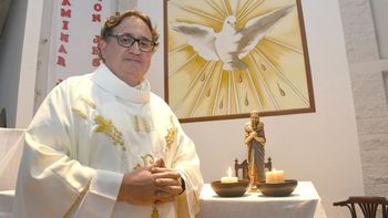El padre Frega estará en el acto ecuménico que presidirá el Papa.