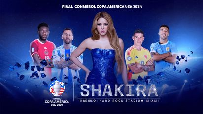 Shakira fue confirmada como la artista que dará el show en la final de la Copa América
