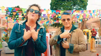 Carlos Vives y Alejandro Sánz celebran en medio de la cuarentena