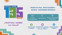 grassi celebra sus 135 anos con un gran festival para toda la comunidad