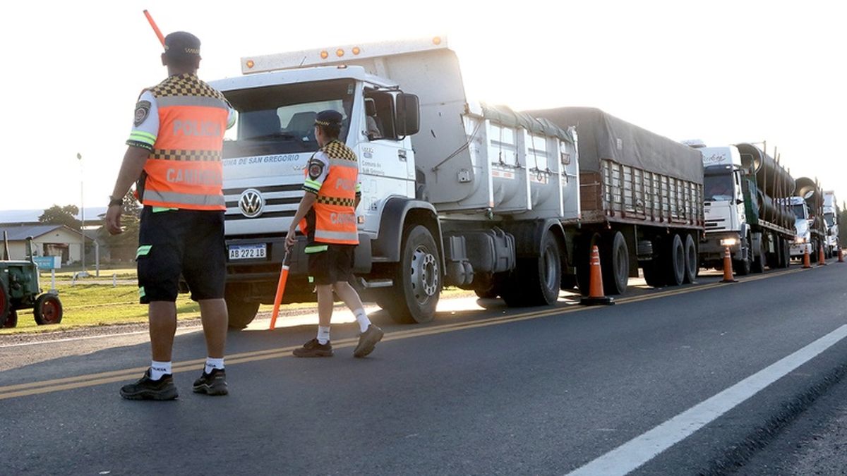 Hoy rige la restricción de camiones en rutas nacionales