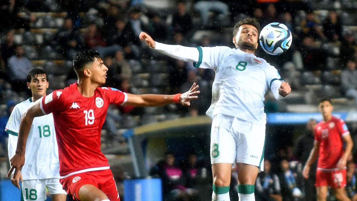 Tunez venció 3 a 0 a Irak en La Plata por la segunda fecha del grupo E