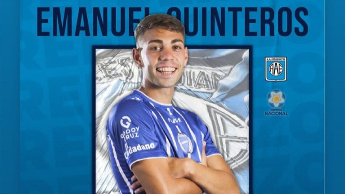 Emanuel Quinteros es el sexto refuerzo de Marcelo Vázquez