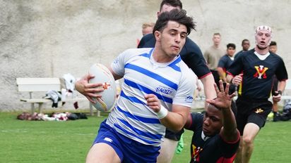 Matías Caramuti, de Soles del Oeste a coronarse en el rugby estadounidense
