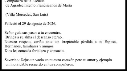 † SEVERINO IBARRA CRUZ (Q.E.P.D.)