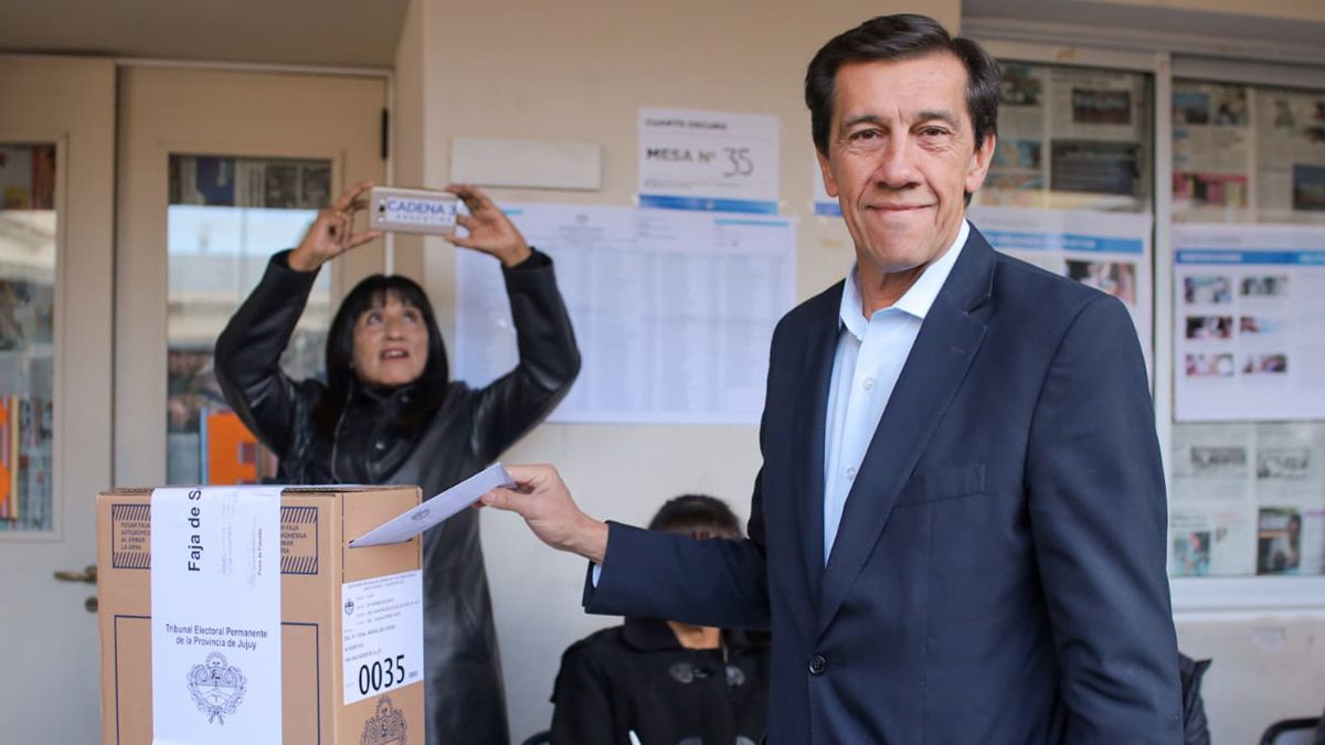 El candidato a gobernador de Jujuy por el Frente oficialista Cambia Jujuy