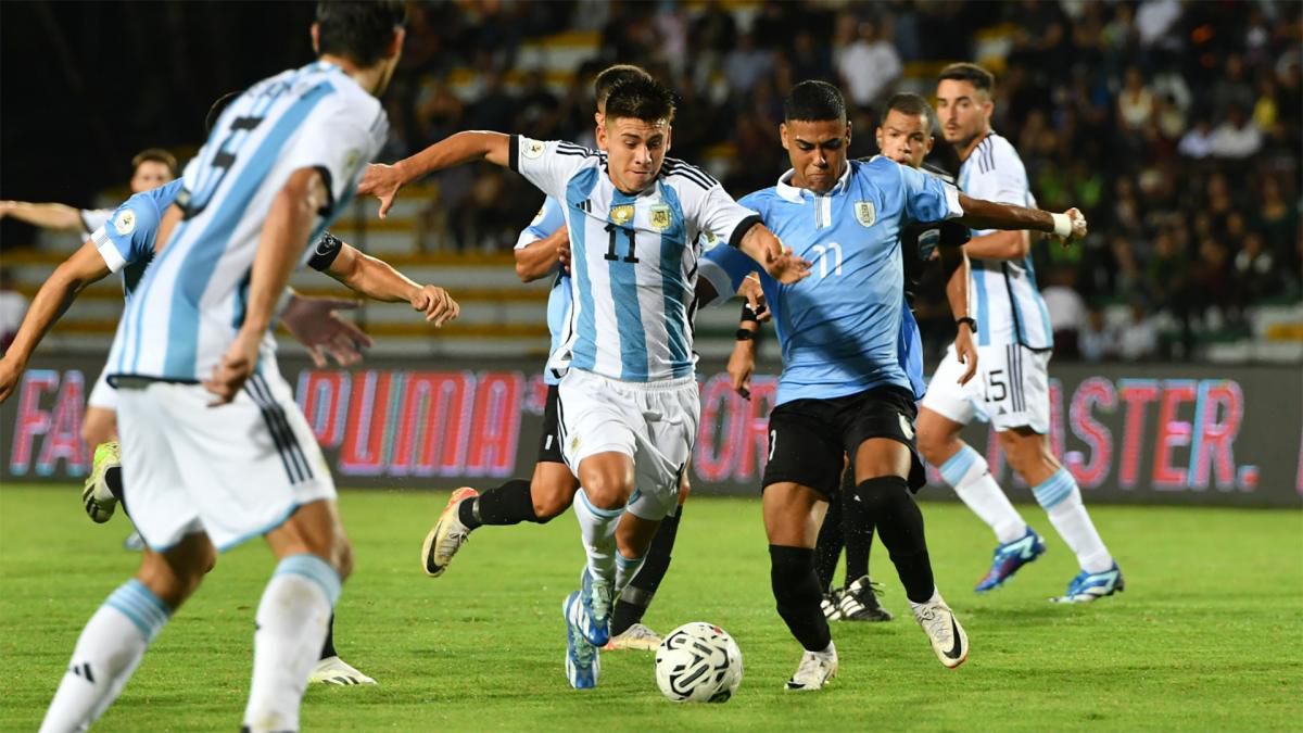 En Un Festival De Goles Argentina Empat Ante Uruguay Y Va Por Par S 2024   Argentina Uruguay Sub 23jpg 