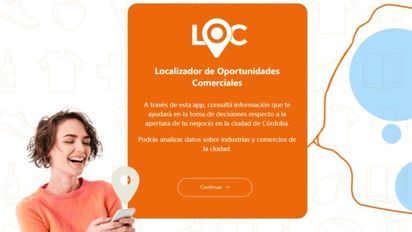 Una plataforma orienta sobre alquileres, y potencial comercial por sectores