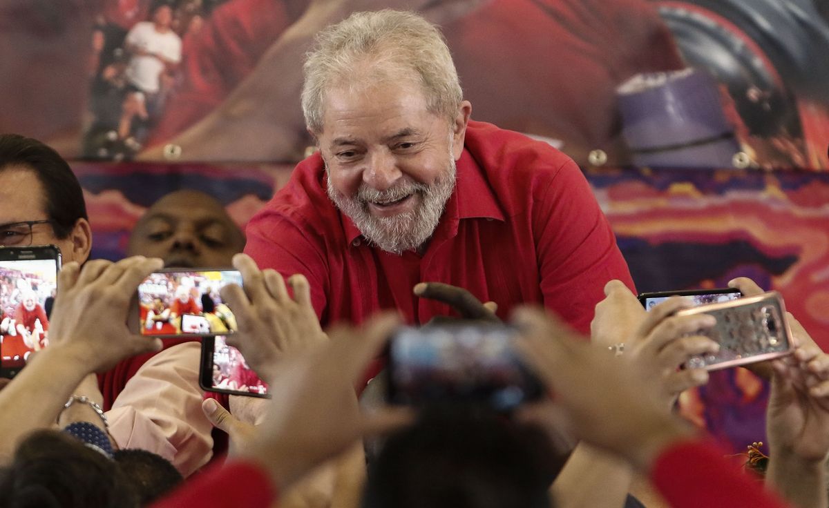 Lula da Silva fue respaldado por el Partido Socialismo y Libertad para que se presente a las presidenciales de octubre.