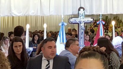 La emoción de Julio César Suárez