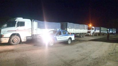 Investigan la procedencia de 90 mil kilos de soja en el sur provincial