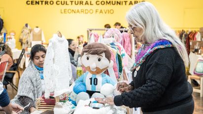Más de 40 tejedores participaron de una nueva edición de Arte-Tejidos en Villa María