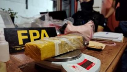 Incautaron 4.000 dosis de estupefacientes