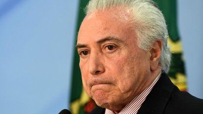 Un camarista ordenó liberar a Michel Temer